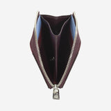 Dudu Bags Petrol portafoglio uomo zip in pelle RFID
