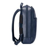 Roncato Zaino Da Lavoro ALASKA Zaino in pelle porta PC 15.6 - 42x33x13 cm - Blu Navy