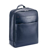 Roncato Zaino Da Lavoro ALASKA Zaino in pelle porta PC 15.6 - 42x33x13 cm - Blu Navy