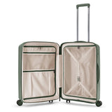 Ciak COSMO II - Trolley 4 ruote espandibile 66 cm Verde Militare