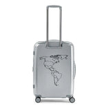 Ciak - TO DO III - Trolley 4 ruote espandibile 64 cm Argento