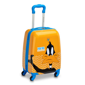 Roncato trolley cabina Looney Tunes trolley baby Daffy Duck arancio