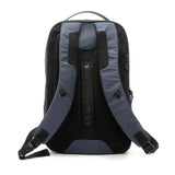 A.G. Spalding & Bros. Zaino Round RUBBER Zaino in Nylon Gommato 2 zip Blu