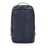 A.G. Spalding & Bros. Zaino Round RUBBER Zaino in Nylon Gommato 2 zip Blu