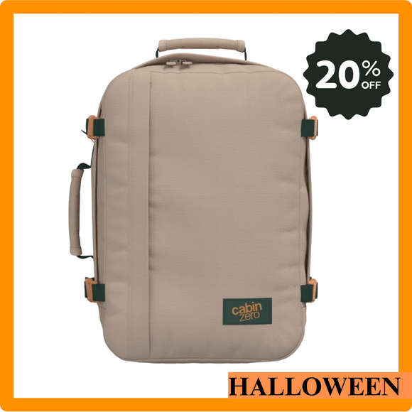 Cabin Zero zaino bagaglio a mano CLASSIC BACKPACK 36L Cube Sands