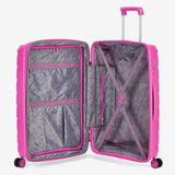 Roncato Skyline 2.0 Set di valigie 3 pezzi con espansione - Grande + Media + Cabina - Fucsia