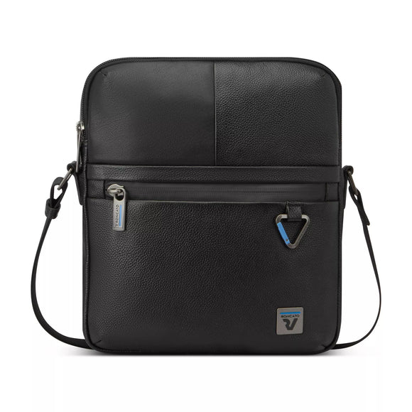 Roncato Borsello Uomo TRIAL DLX 28x24x6 cm - Nero