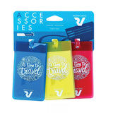 Roncato Accessori Da Viaggio SMART TRAVEL Portanome family pack 3 pz multicolor assortito - Assortito