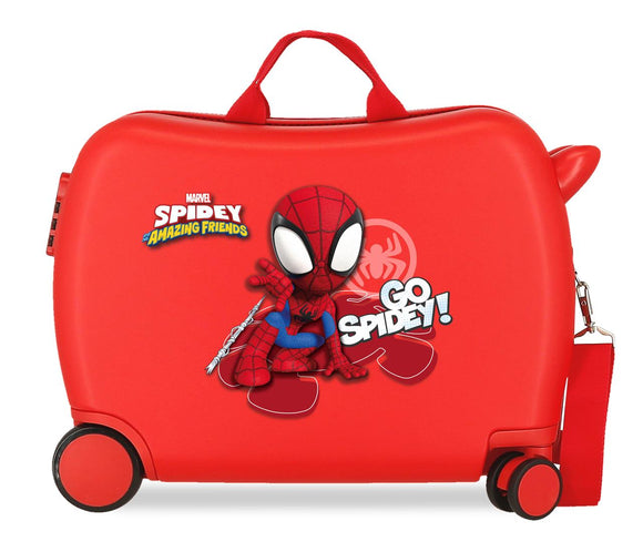 MARVEL TROLLEY CAVALCABILE GO SPIDEY TRAINABILE 50 CM