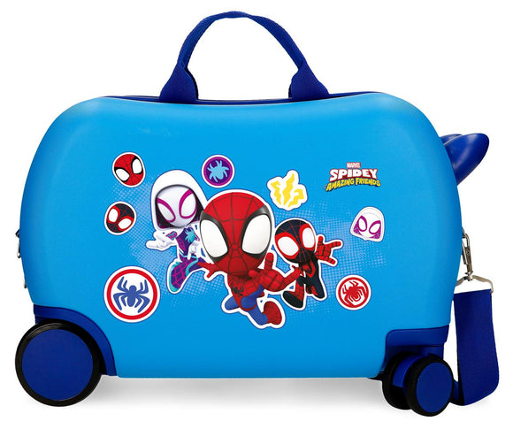MARVEL TROLLEY CAVALCABILE SPIDEY GO WEBS GO TRAINABILE 45 CM