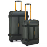 Roncato Borsone NORWAY Set 2 borsoni trolley 55x35x20 | 68x40x28 cm - Verde Militare