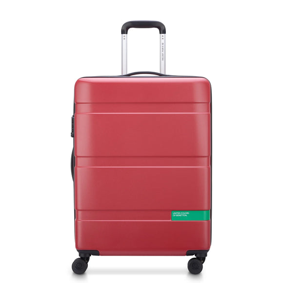 BENETTON E DELSEY PARIS Now Hardside - M (66 CM) rosso