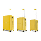 Ciak Roncato COSMO - Set Trolley 4 ruote giallo