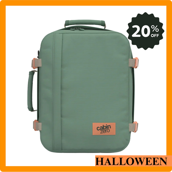 Cabin Zero zaino bagaglio a mano Classic Cabin Backpack 28L Sage Forest