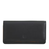Dudu P.foglio donna pelle black pop