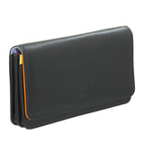 Dudu P.foglio donna pelle black pop