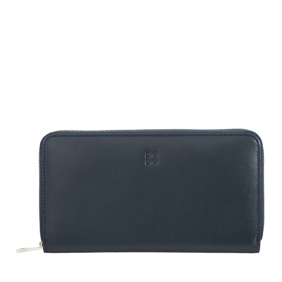 Dudu P.foglio donna pelle navy