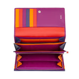 Dudu P.foglio donna pelle fucsia