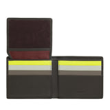 Dudu P.foglio uomo pelle coffee brown