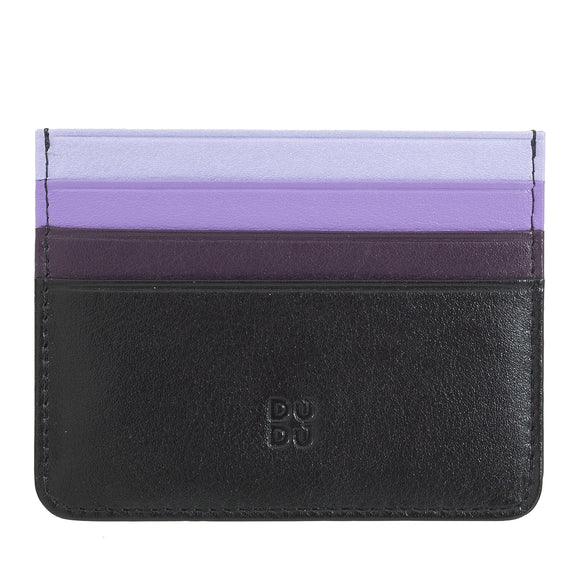 Dudu P.carte di credito pelle black_lavender