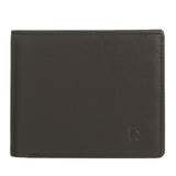 Dudu P.foglio uomo pelle coffee brown