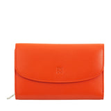Dudu P.foglio donna pelle arancio pumpkin