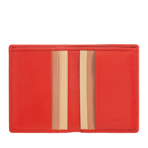 Dudu P.foglio pelle rosso fiamma