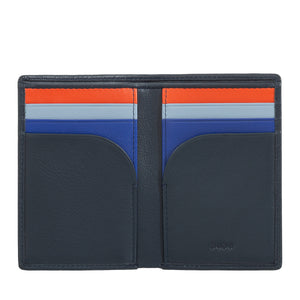 Dudu P.foglio uomo pelle navy
