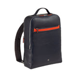 Dudu Zaino 13" uomo pelle blu navy