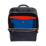 Dudu Zaino 13" uomo pelle blu navy