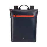 Dudu Zaino 16" uomo pelle blu navy