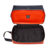 DUDU Necessaire pelle blu navy