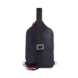 DUDU Borsa uomo pelle blu navy