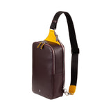 DUDU Borsa uomo pelle burgundy