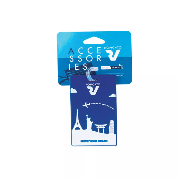 Roncato Accessori Da Viaggio SMART TRAVEL Portanome singolo - Blu