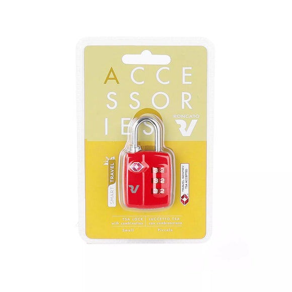 Roncato Accessori Da Viaggio SMART TRAVEL Lucchetto tsa c/combinazione - Rosso