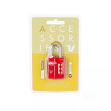 Roncato Accessori Da Viaggio SMART TRAVEL Lucchetto tsa c/combinazione - Rosso