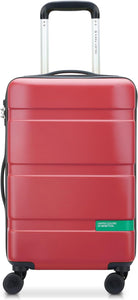 BENETTON E DELSEY PARIS Now Hardside - Cabina S (55 CM) rosso