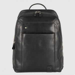 Acciaio Zaino porta pc in pelle Manchester 15"