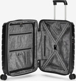 Roncato Skyline 2.0 Trolley Rigido Cabina Espandibile - 55 cm - Nero