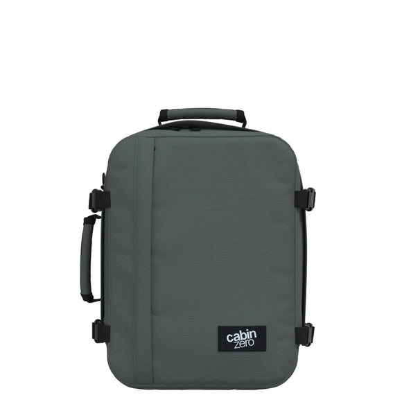 Cabin Zero zaino bagaglio a mano Classic Cabin Backpack 28L Original Grey