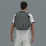 Cabin Zero zaino bagaglio a mano Classic Cabin Backpack 28L Original Grey