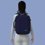 Cabin Zero zaino bagaglio a mano Classic Cabin Backpack 28L Deep Ocean