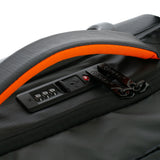 NOMAD ZAINO-TROLLEY 55 x 35 x 20 cm Black Orange