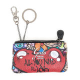GKEYHOLDER Portachiavi GKEYHOLDER Limited Edition in pelle con stampa "All you need is Love"
