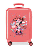 DISNEY VALIGIA DA CABINA RIGIDA MINNIE LOVING LIFE 55 CM