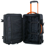NOMAD ZAINO-TROLLEY 55 x 35 x 20 cm Black Orange