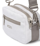 KCB Vegan Bags Borsa a tracolla grande con timbro