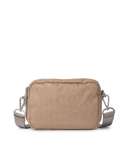 KCB Vegan Bags Borsa a tracolla grande con timbro