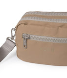 KCB Vegan Bags Borsa a tracolla grande con timbro